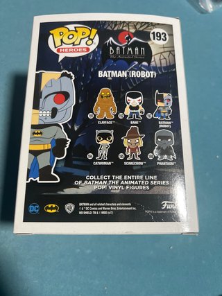 Funko Pop! Batman (Robot) 193 Chase