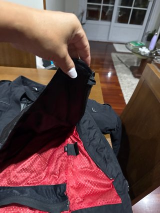 Abrigo Moto Negro