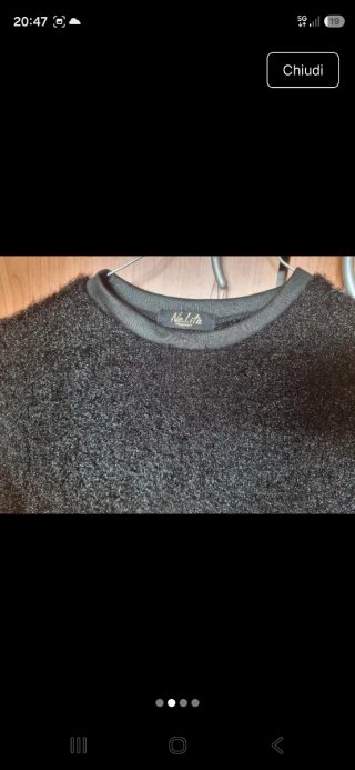 Top Nolita nero taglia unica