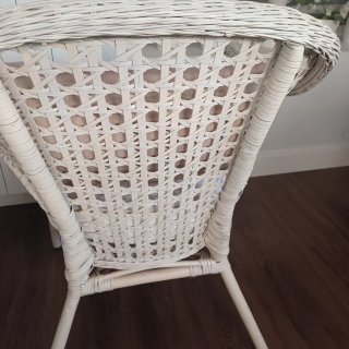 3 Sillones Mimbre IKEA Beige