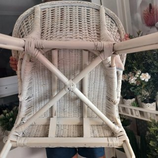 3 Sillones Mimbre IKEA Beige