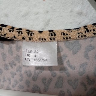 Vestido Leopardo Animal Print T. 32