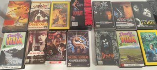 Vendo lote de 15 películas originales VHS