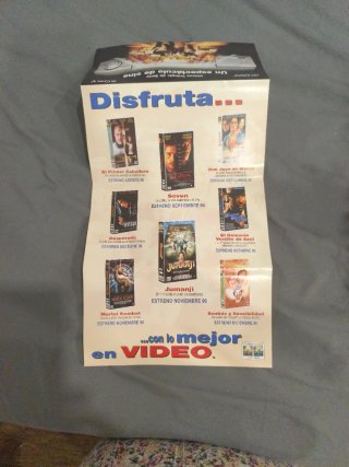 Vendo lote de 15 películas originales VHS