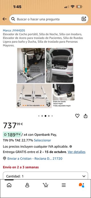 Elevador de coche portátil JYHHGDS
