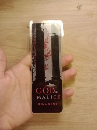 Marcapáginas God of Rina Kent (6 unidades)