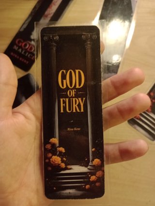 Marcapáginas God of Rina Kent (6 unidades)