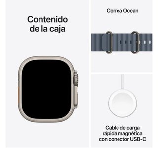 Apple Watch Ultra Plata/Azul Marino