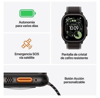 Apple Watch Ultra Plata/Azul Marino
