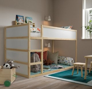 Cama infantil IKEA Kura reversible
