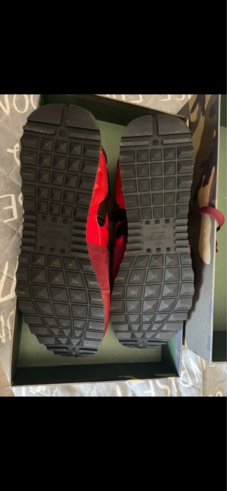 Zapatillas Valentino Rockrunner Rojas T. 42-42.5