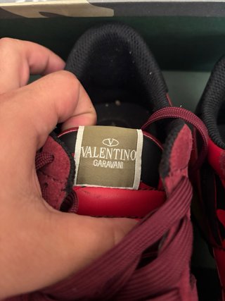 Zapatillas Valentino Rockrunner Rojas T. 42-42.5