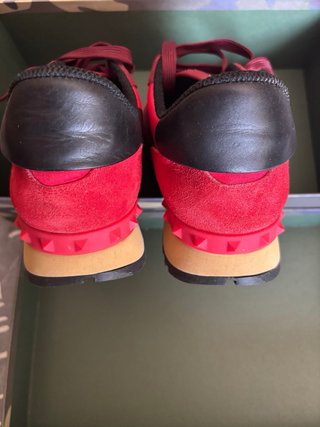 Zapatillas Valentino Rockrunner Rojas T. 42-42.5