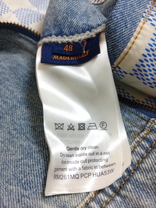Chaqueta Louis Vuitton Vaquera Azul