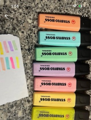 Subrayadores Stabilo Boss Original (Set 7)