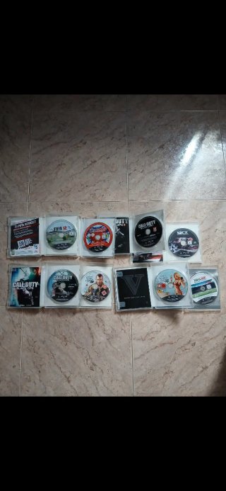 Lote 8 Juegos PS3: FIFA, PES, GTA, Call of Duty