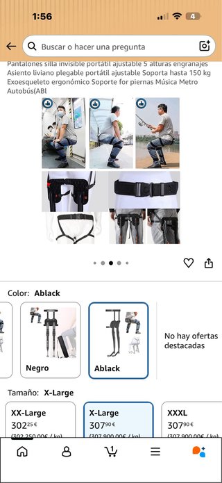 Silla Portátil Ajustable AVMLWEPA