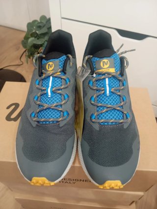 Merrell Fluxion Scarpe da Trekking Blu/Grigio