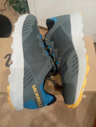 Merrell Fluxion Scarpe da Trekking Blu/Grigio