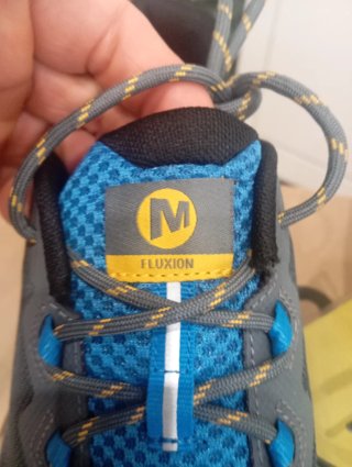 Merrell Fluxion Scarpe da Trekking Blu/Grigio