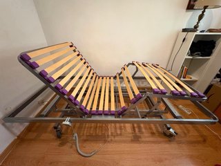 Cama Ortopédica Eléctrica y Grúa