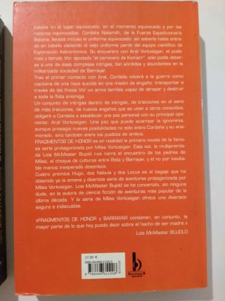 Libros de Lois McMaster Bujold Miles Vorkosigan.