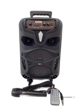 altavoz portatil bluetooth red5 wireless karaoke speaker