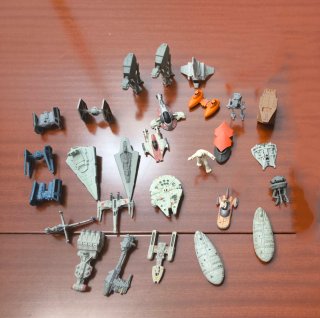 Star Wars Lote Micromachines + Figuras Rollinz