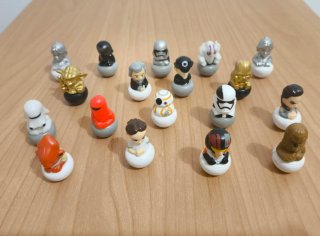 Star Wars Lote Micromachines + Figuras Rollinz