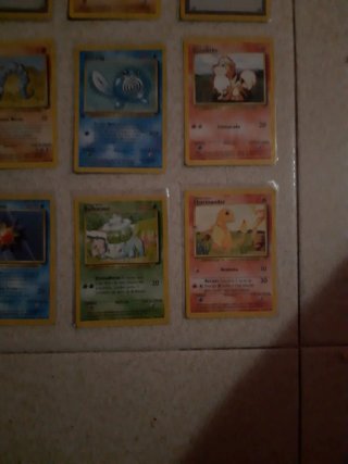 Cromos antiguos Pokémon