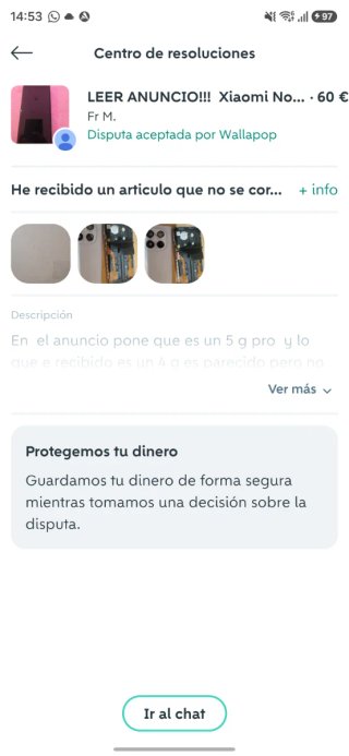 LEER ANUNCIO!!!  Xiaomi Note 14 Pro  AZUL CIELO