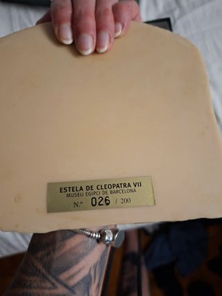 Réplica Piedra Caliza Cleopatra