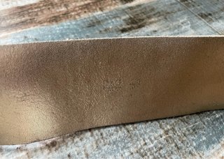 Cinturón Y2K Dolce & Gabbana Marrón/Blanco Talla L
