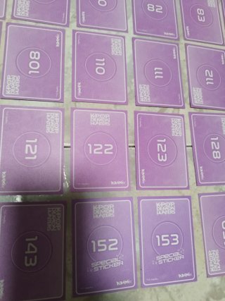 Stickers K-Pop Demon Hunters Álbum