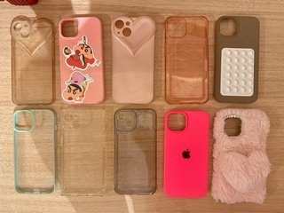 Lote 10 fundas iPhone 14