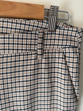 Pantalón cuadros mujer talla 44