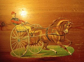 Cromolitografía troquelada victoriana aprox. 1880