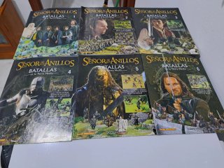 Revistas del 1 al 16 y figuritas del Señor de los