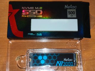 Netac NVMe SSD 500GB NUEVO