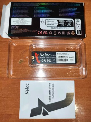 Netac NVMe SSD 500GB NUEVO