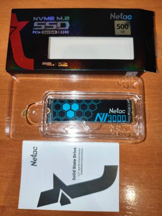 Netac NVMe SSD 500GB NUEVO