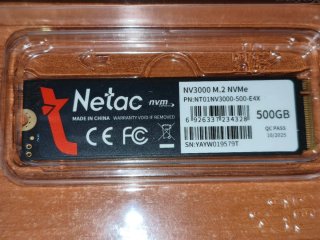 Netac NVMe SSD 500GB NUEVO