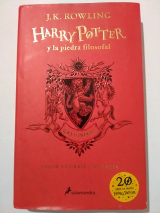 Harry Potter y la Piedra Filosofal. Edición 20 An.