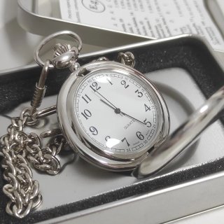 Reloj de bolsillo E.g. Quartz 2013 cadena y caja
