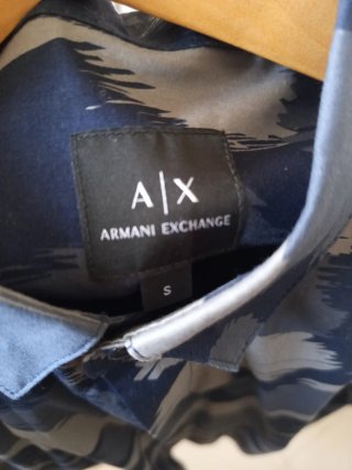 Camisa Armani Exchange Talla S Estampada