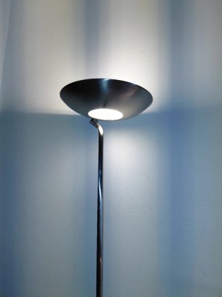 Lámpara de pie doble luz como nueva