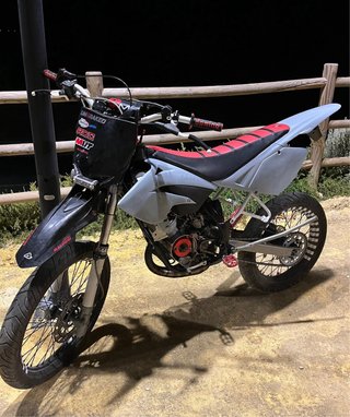 Beta RRT 50 Supermotard Gris/Rojo