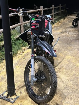 Beta RRT 50 Supermotard Gris/Rojo