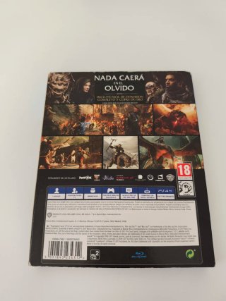 PS4 Sombras de Guerra Edición Gold Steelbook