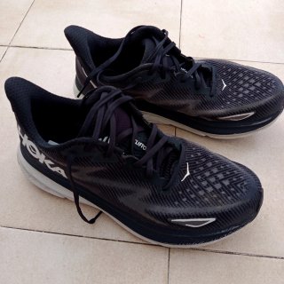 Zapatillas Hoka Hombre Running Negro/Gris